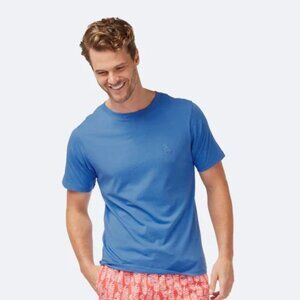 NWT Mens Tom & Teddy 100% Pima Cotton T-Shirt Atlantic Blue